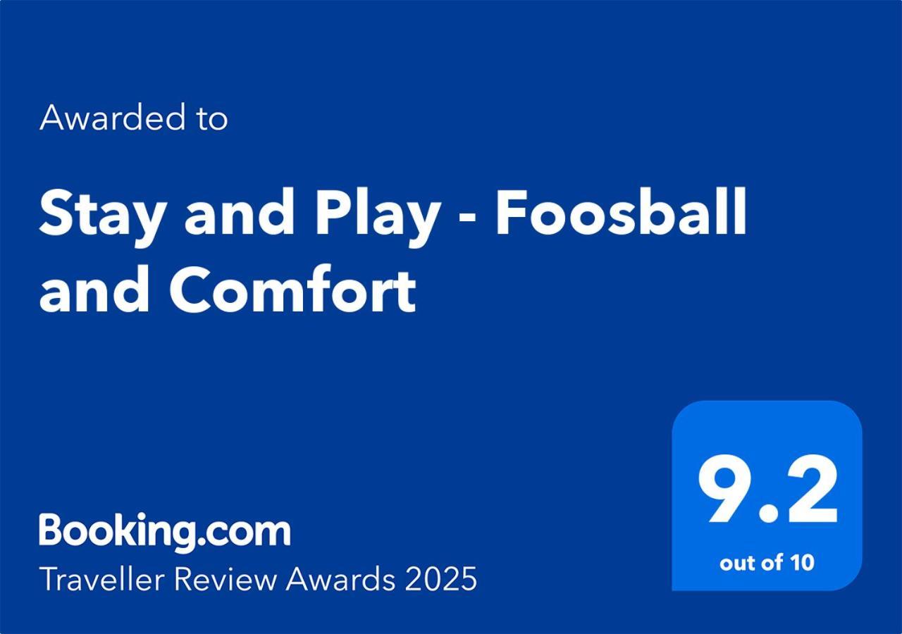 Stay And Play - Foosball And Comfort صوفيا المظهر الخارجي الصورة